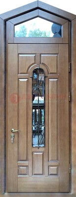 Железная дверь Винорит с фрамугой для частного дома ДФГ-34 в Волгограде