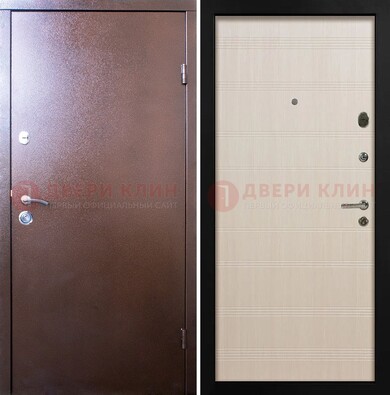 Входная дверь с порошковым покрытием и терморазрывом МДФ ДП-210 В Ижевске